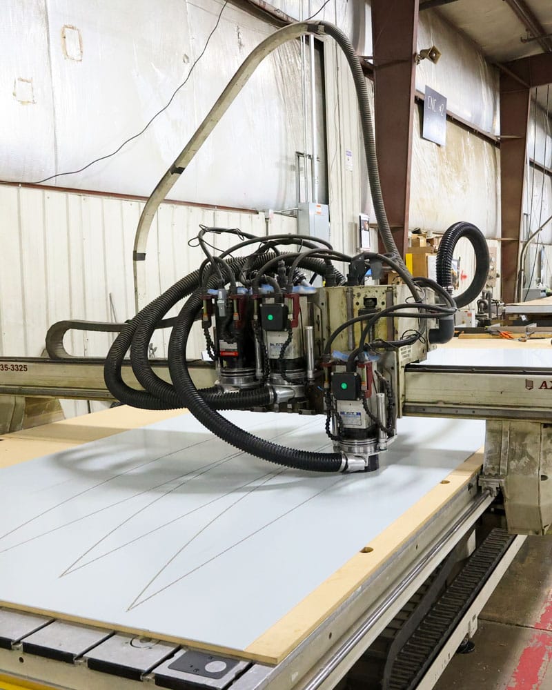 Plotter Machine Cutting Metal Shapes